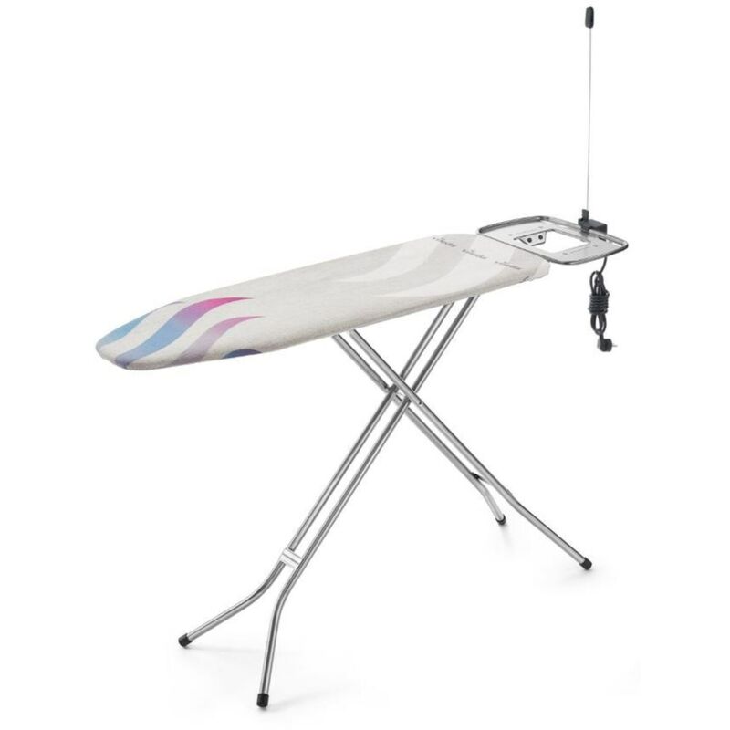 foto del prodotto vileda asse da stiro total reflect plus m grigio multicolore stampa metallo 120 x 38 cm