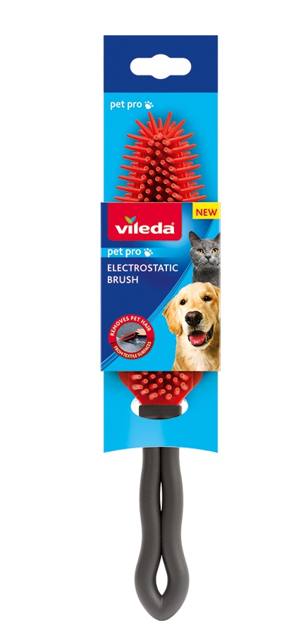 foto del prodotto vileda pet pro spazzola elettrostatica per animali