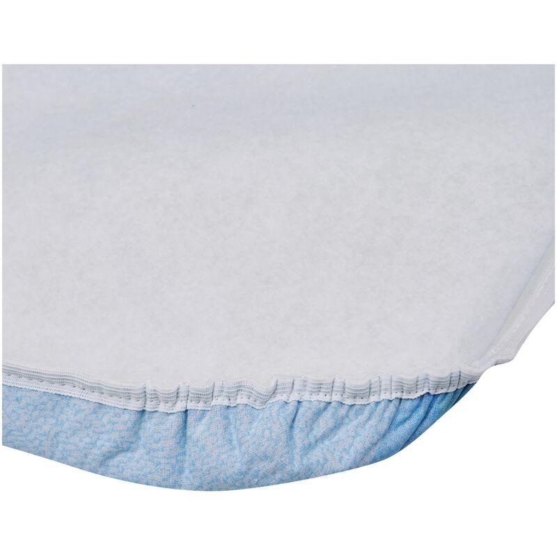 foto del prodotto vileda premium 2in1 copriasse da stiro universale, triplo strato, speciale rivestimento interno termoriflettente, con fermacorda, azzurro, 139 x 50 x