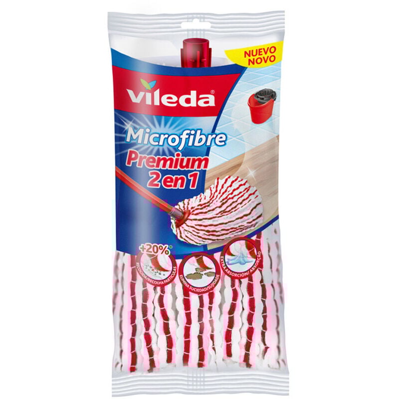 foto del prodotto vileda serpiere in microfibra 2 in 1 fralatn ultraassorbente e fralatn universale