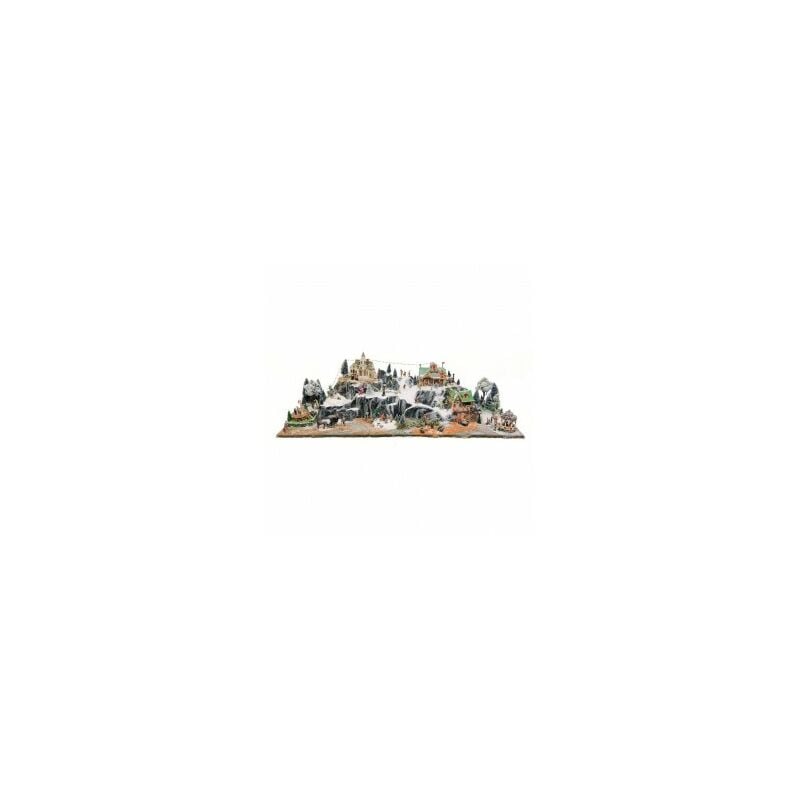 foto del prodotto villaggio natalizio di montagna myvillage 120x40x h25 cm