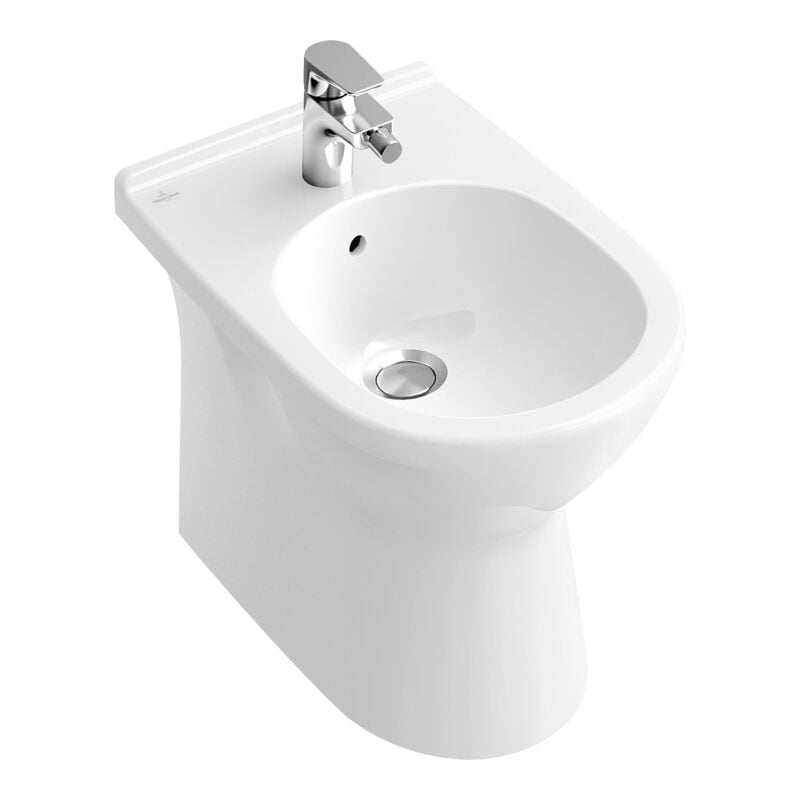 foto del prodotto villeroy&amp;boch - o.novo bidet a pavimento in ceramica bianco alpin 54610001