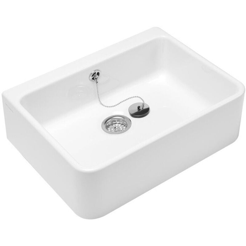 foto del prodotto villeroy&amp;boch - o.novo - lavello da appoggio in ceramica, 60x50 cm, bianco alpino 63220001