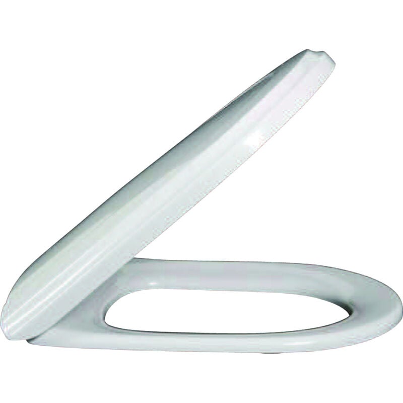 foto del prodotto villeroy boch - hommage - copriwater, con ceramicplus, bianco - sedile, cerniere in acciaio inox 8809s1r1