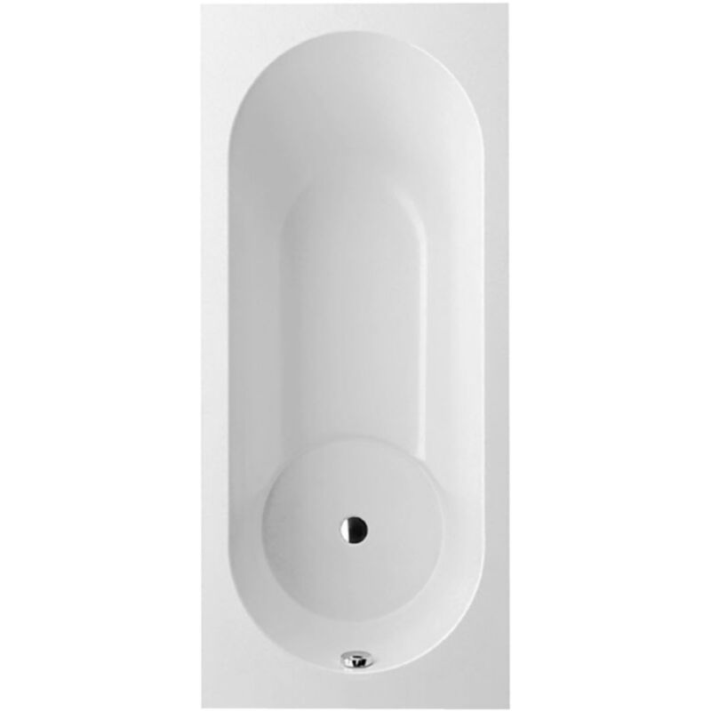 foto del prodotto villeroy boch libra 170 x 75 cm vasca rettangolare destra e sinistra in quaryl , con piedini, bianco ubq170lib2v 01 