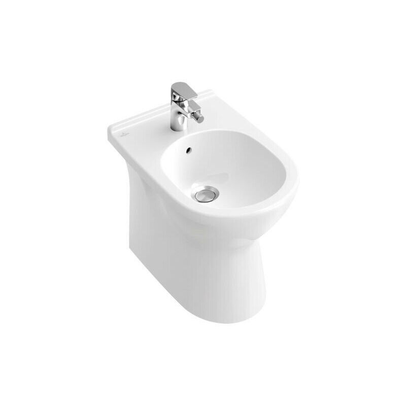 foto del prodotto villeroy boch o.novo bidet a pavimento in ceramica bianco alpin 54610001