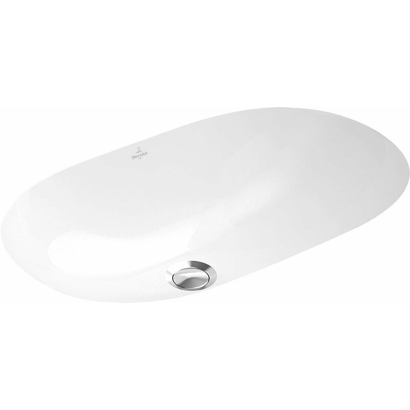 foto del prodotto villeroy boch o.novo lavabo ad incasso, con troppopieno, 60x35 cm, bianco 41626001