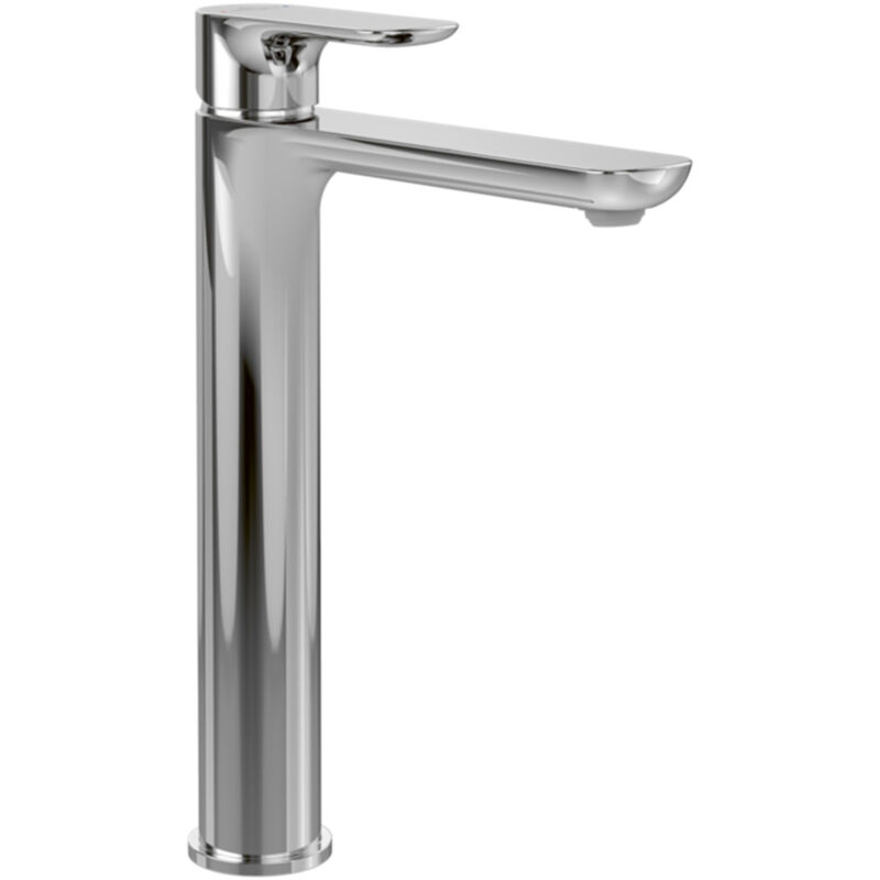 foto del prodotto villeroy boch o.novo miscelatore monocomando per lavabo, sopraelevato, con scarico a scomparsa, cromo tvw10410511061 