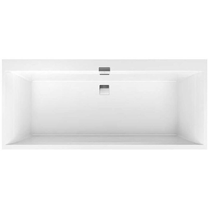 foto del prodotto villeroy boch squaro edge 12 vasca da bagno duo, 190x90 cm, quaryl, bianco ubq190sqe2dv 01