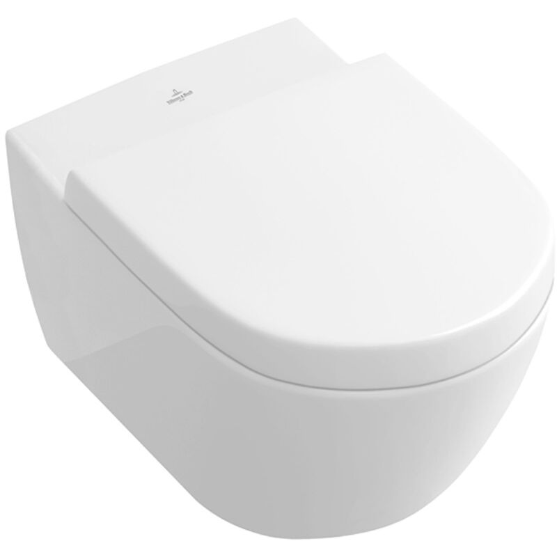 foto del prodotto villeroy boch subway 2.0 set wc senza bordo directflush e suprafix 3.0 sedile softclose duroplast con quickrelease