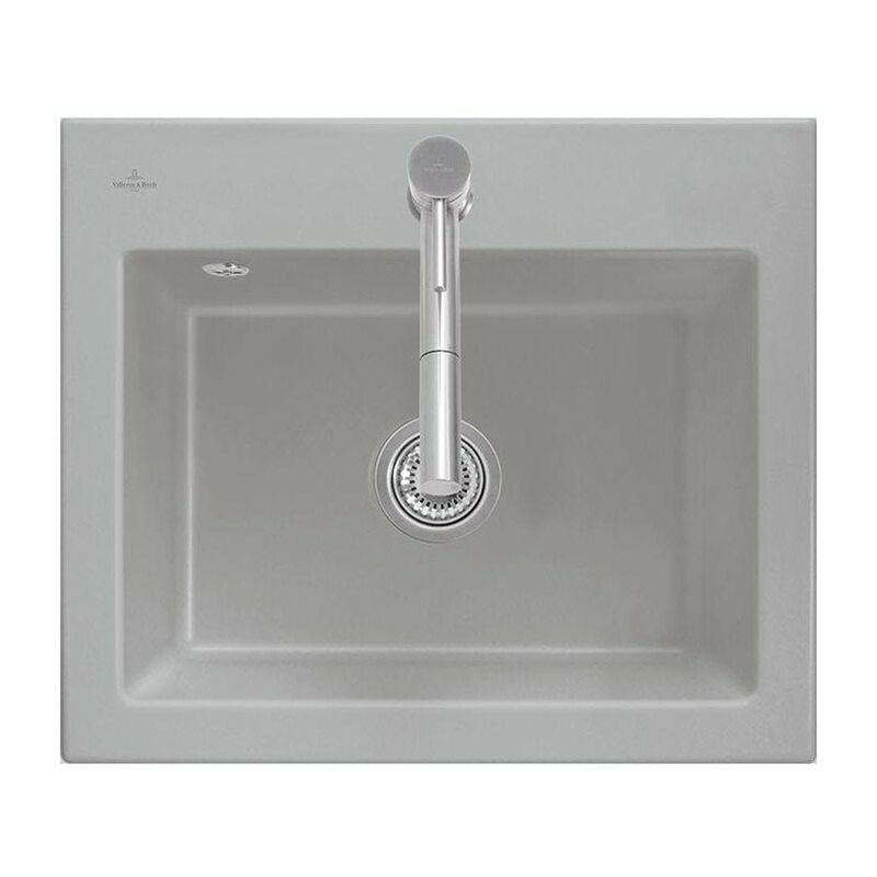 foto del prodotto villeroy boch subway 60 s, lavelli sottotop, 600 x 510 mm, disponibile con gocciolatoio a destra o gocciolatoio a sinistra, lavello sottotop,