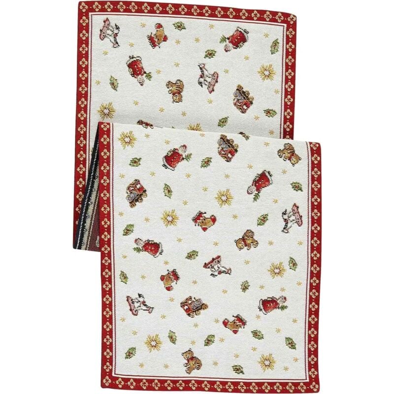 foto del prodotto villeroy boch toy s delight runner gobelin l 32x96cm natale in cotone