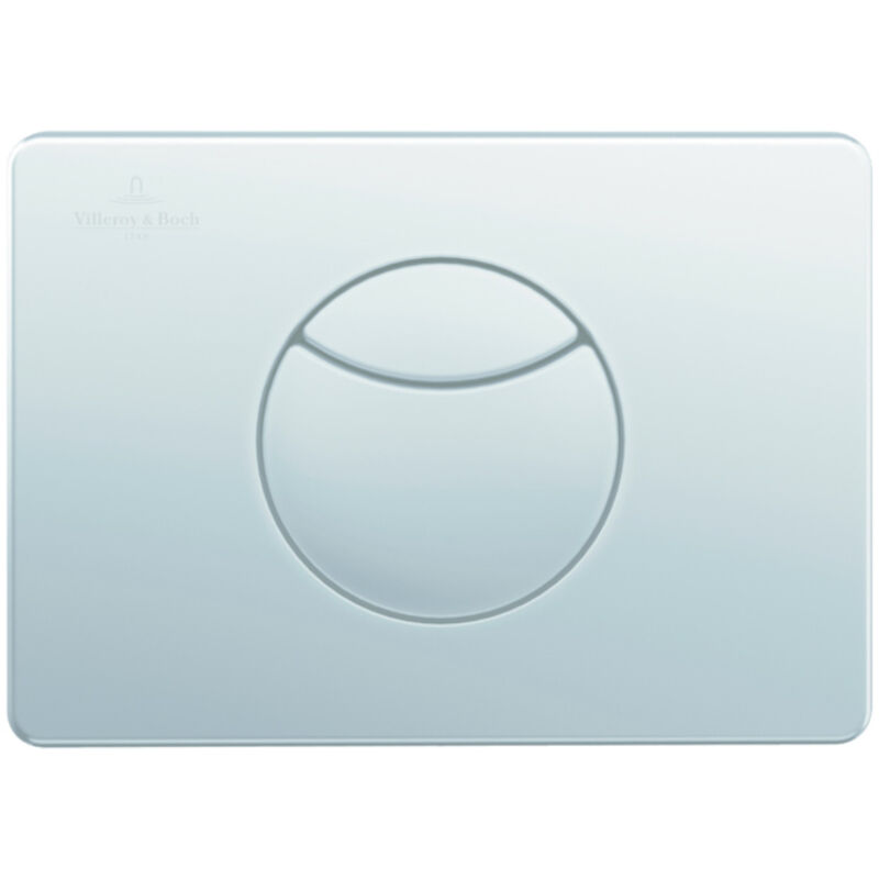 foto del prodotto villeroy boch viconnect, plaque dactionnement wc 100s, 2 flush,