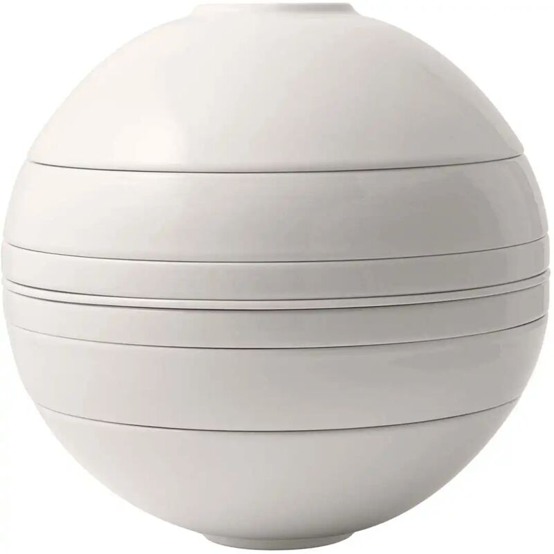 foto del prodotto villeroy boch villeroy boch iconic la boule white piatti in porcellana per 2 persone design