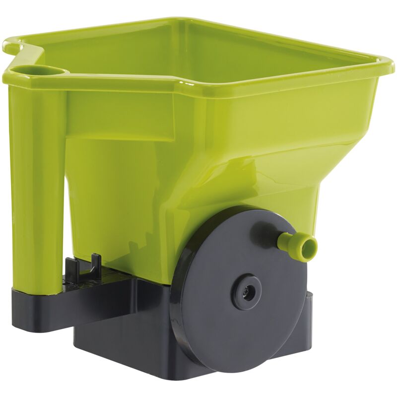 foto del prodotto vilmorin soletta per pratoni fertilizzante a manovella, dosaggio preciso e pratico, 21 cm x 24 cm x 22,5 cm, capacit 3 litri, verde e nero