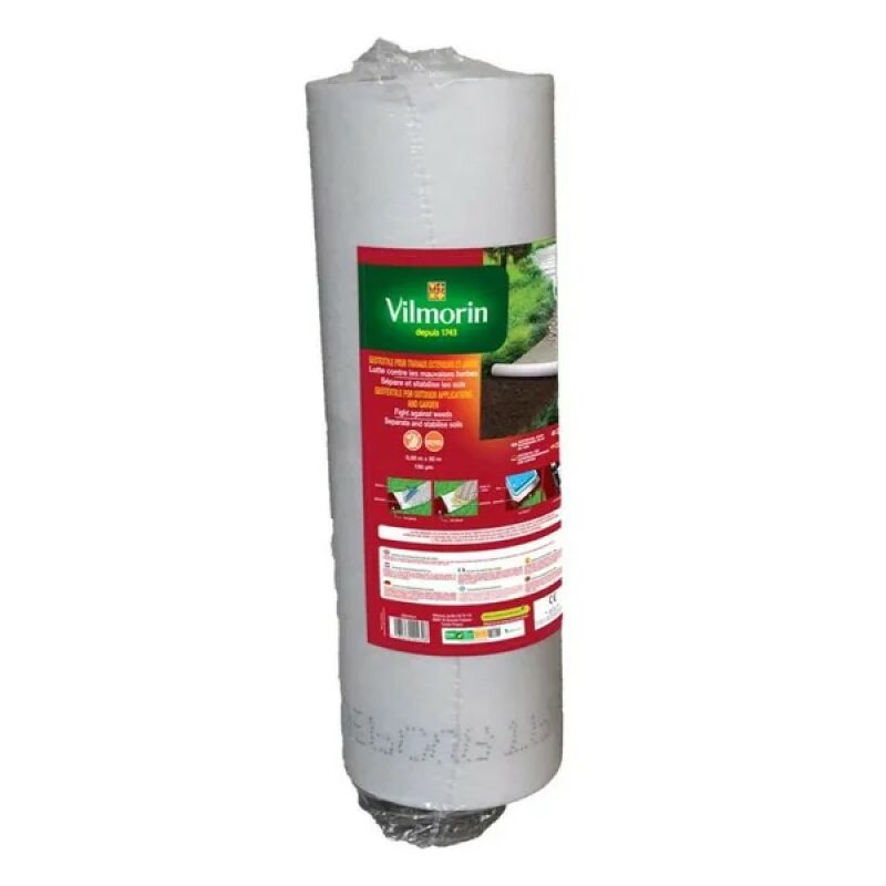 foto del prodotto vilmorin tessuto in feltro geotessile plastico, 100 g m , l0.5 x w.50 m