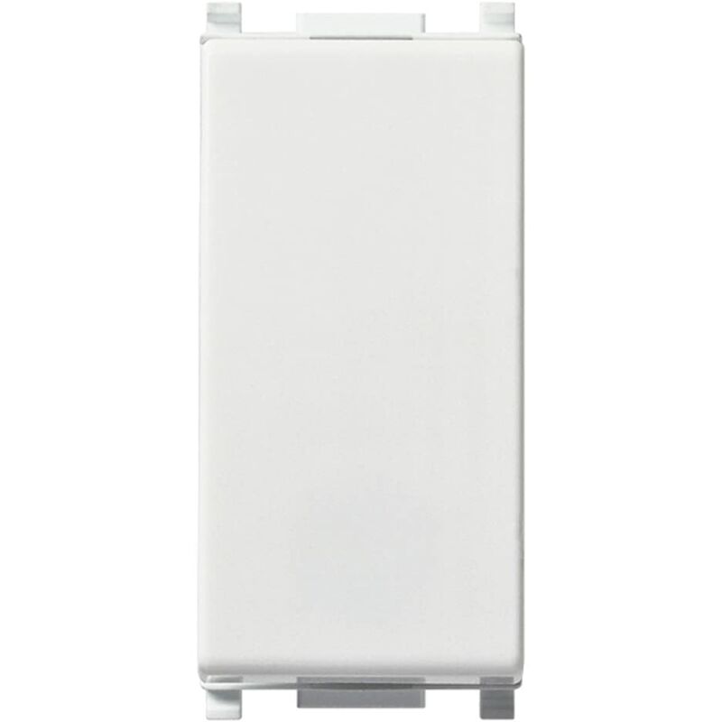 foto del prodotto vimar 0r14013 plana invertitore 1p 16 ax 250 v, illuminabile, tasto sostituibile, bianco