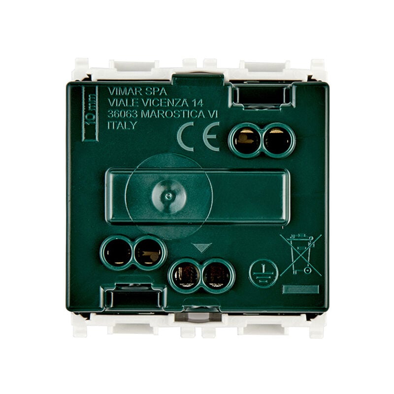 foto del prodotto vimar 14210 serie plana presa schuko italo tedesca 2p t 16a universale bianco