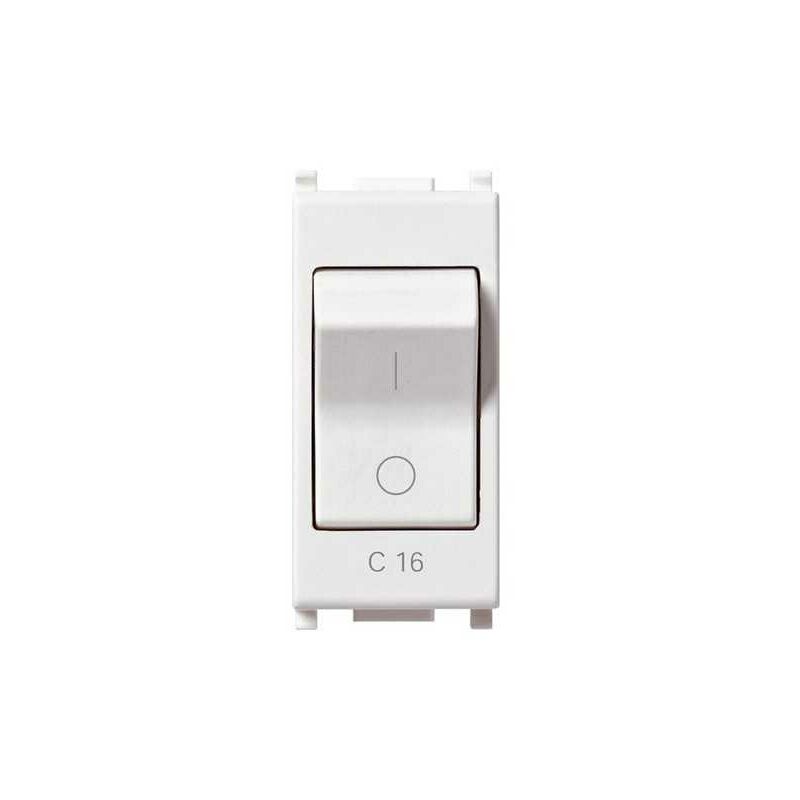 foto del prodotto vimar 14404.16 interruttore mt 1p c16 120 230v bianco plana