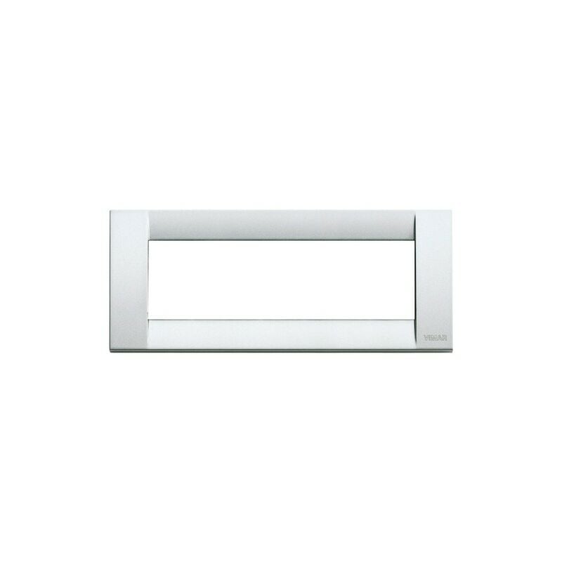 foto del prodotto vimar 16736.21 placca classica 6m argento metall. idea