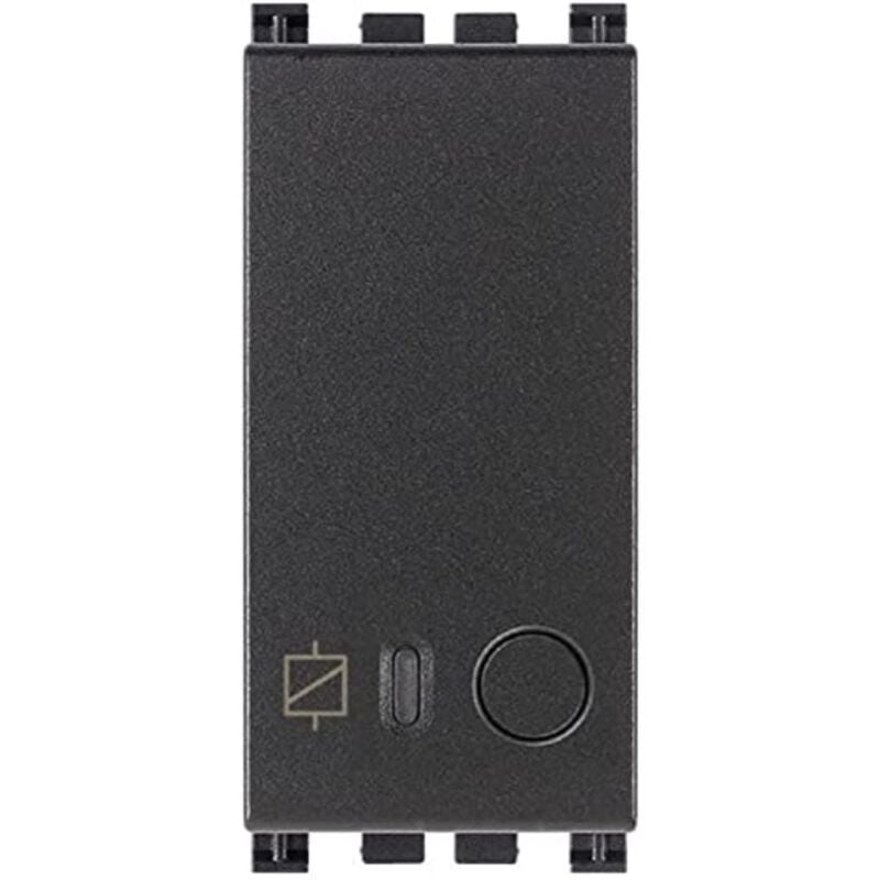 foto del prodotto vimar 19593 ark attuatore connesso iot view wireless con uscita a rel no 16 a, controllo locale e remoto, doppia tecnologia su standard bluetooth