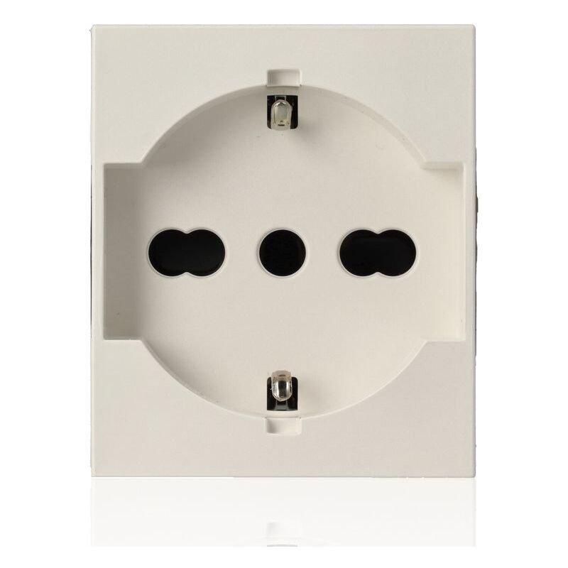 foto del prodotto vimar 30210.b presa 2p t 16a universale bianco linea