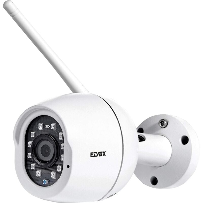 foto del prodotto vimar 46237.040a telecamera ip wifi da esterno, 1080p con rilevatore di movimento, compatibile con assistenti vocali, disponibile view product per
