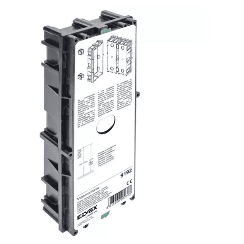 foto del prodotto vimar 9192 scatola da incasso per targhe 2 moduli