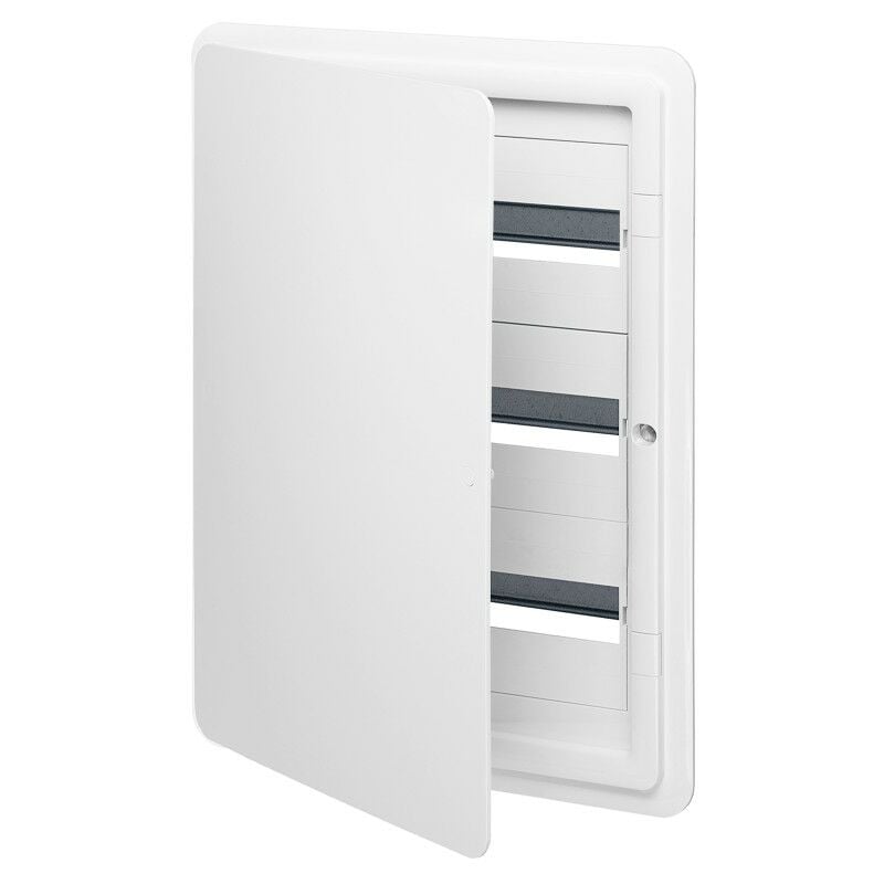 foto del prodotto vimar centralino incasso 54 moduli din ip40 con sportello bianco v53154.b