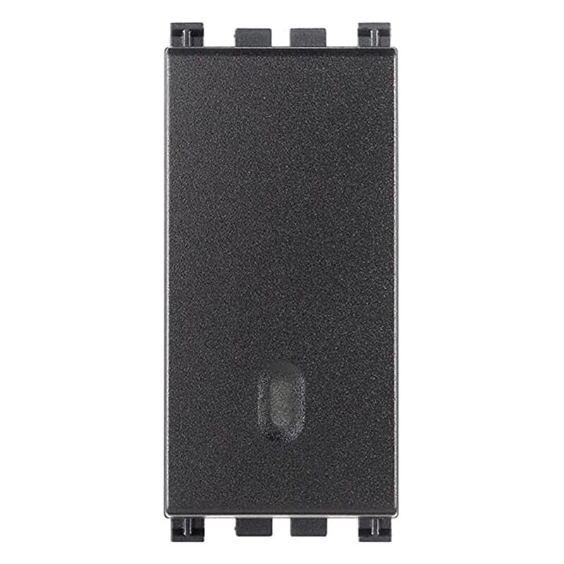 foto del prodotto vimar deviatore 1p 16ax illuminabile grigio serie civile ark 1m cod. 19005