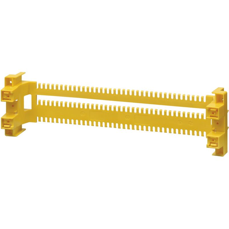 foto del prodotto vimar flangia ferma tubi per centralini 18 moduli giallo v53583