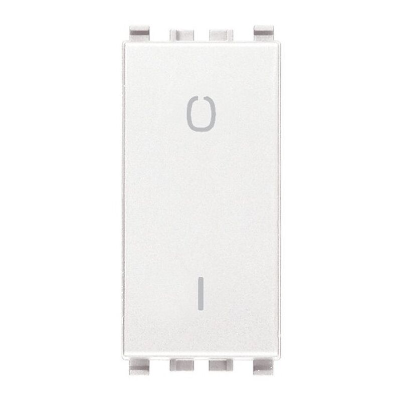 foto del prodotto vimar invertitore bipolare eikon bianco 2p 16a illuminabile 20015.b