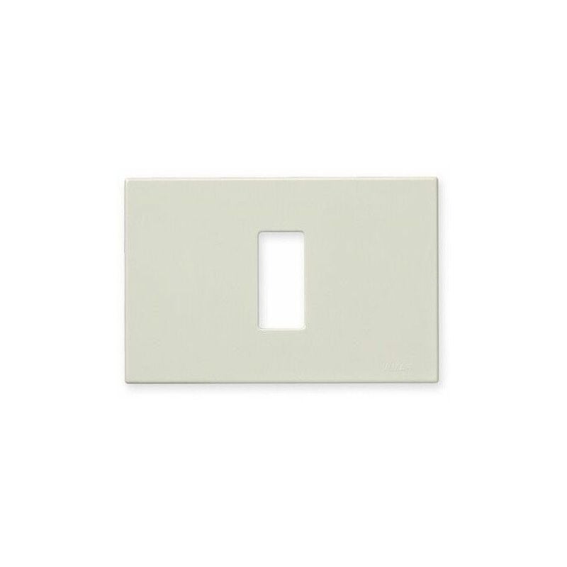 foto del prodotto vimar placca 8000 1 foro colore avorio 08635a 8635a 08635 8635