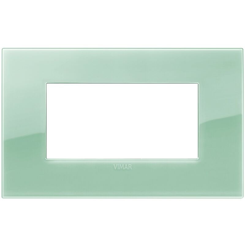 foto del prodotto vimar placca ark classic 4 moduli reflex salvia codice 19654.65