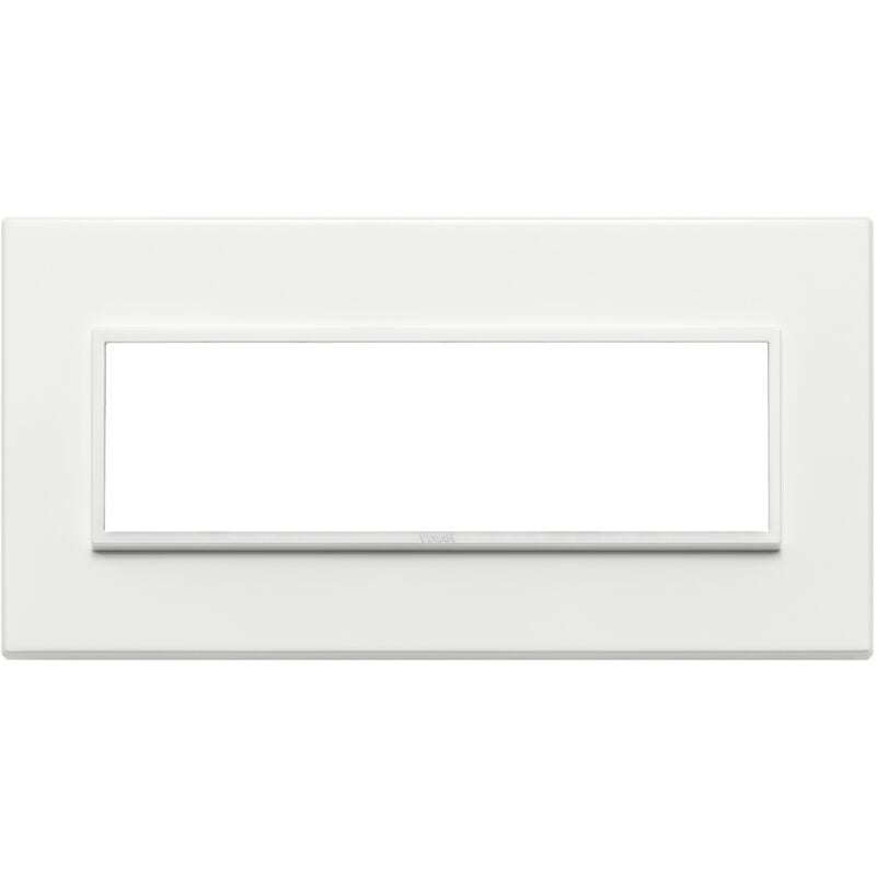 foto del prodotto vimar placca eikon evo 7 moduli bianco totale 21657.17