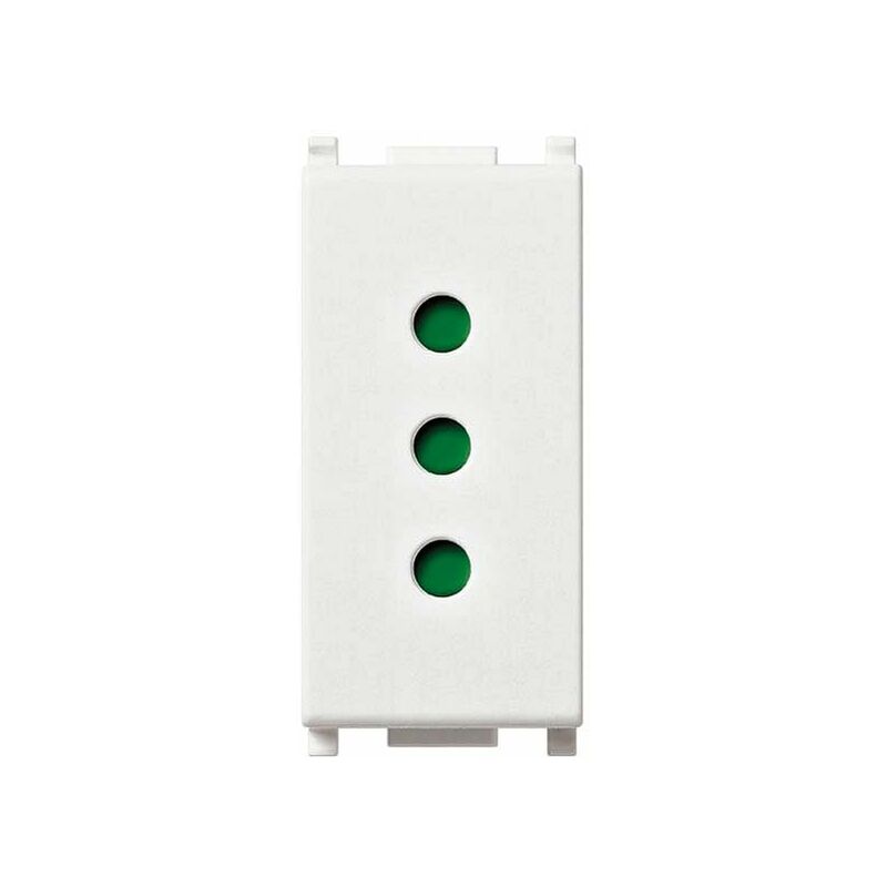 foto del prodotto vimar presa 10ax plana bianco