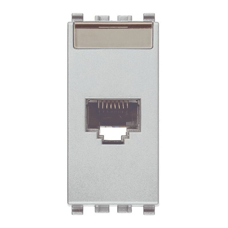 foto del prodotto vimar presa rj45 net safe rame colore grigio 20339.11.n