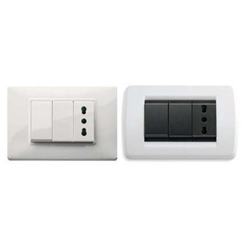 foto del prodotto vimar pulsante 1p no 10a bianco plana