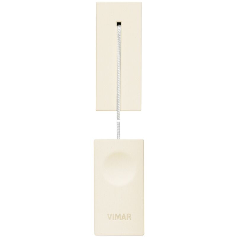 foto del prodotto vimar pulsante tirante scambio no nc 10a linea canapa 30054.c