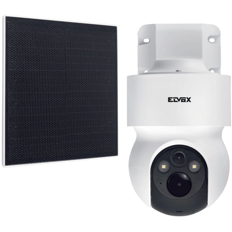foto del prodotto vimar telecamera con pannello solare 4g 3mpx cod.46243.030cl