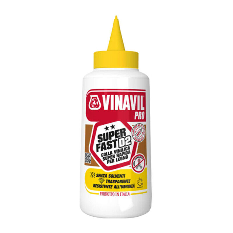 foto del prodotto vinavil pro super fast d2 750g.. prezzo per 1 pezzo.