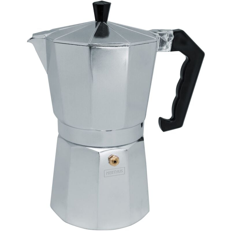 foto del prodotto vinbouquet nerthus fih 836 macchina da caff a induzione 12 tazze, caffettiera italiana classica