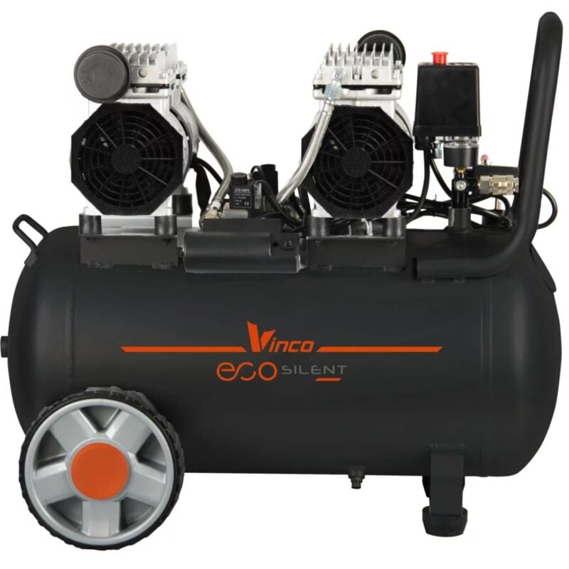 foto del prodotto vinco compressore aria silenziato 50l 2hp