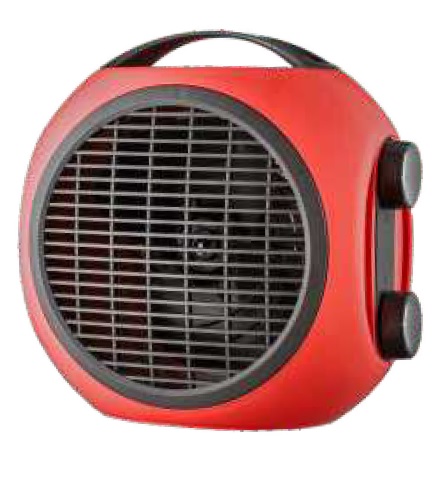 foto del prodotto vinco stufa termovent. rossa 2000w