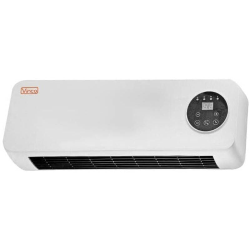 foto del prodotto vinco termoconvettore a parete con telecomando 2000w stufa a muro