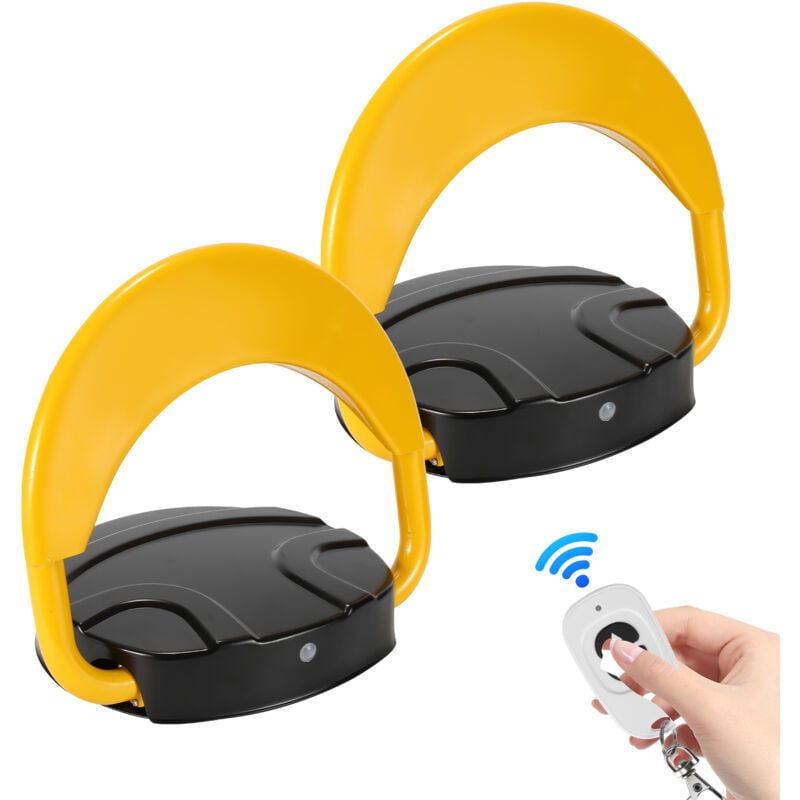 immagine 0 del prodotto vingo swanew 2x barriera di parcheggio telecomando auto barriera pieghevole post parcheggio sicurezza
