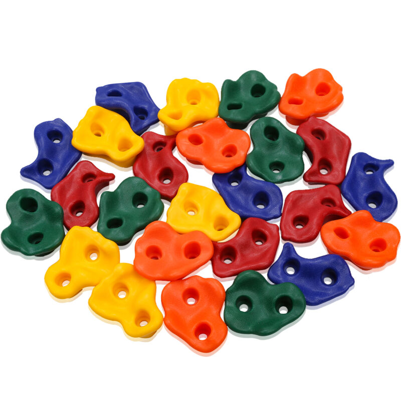 foto del prodotto vingo swanew 40 pezzi prese per arrampicata prese in pe per arrampicata multicolore prese per arrampicata grandi per l esterno per torre gioco