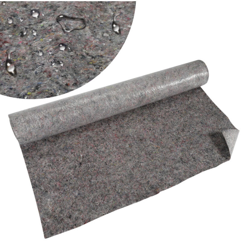 foto del prodotto vingo swanew 50m tela di protezione per pittori telo di pittura telo non tessuto per pittori telo di protezione in polare copertura 220 g m 2