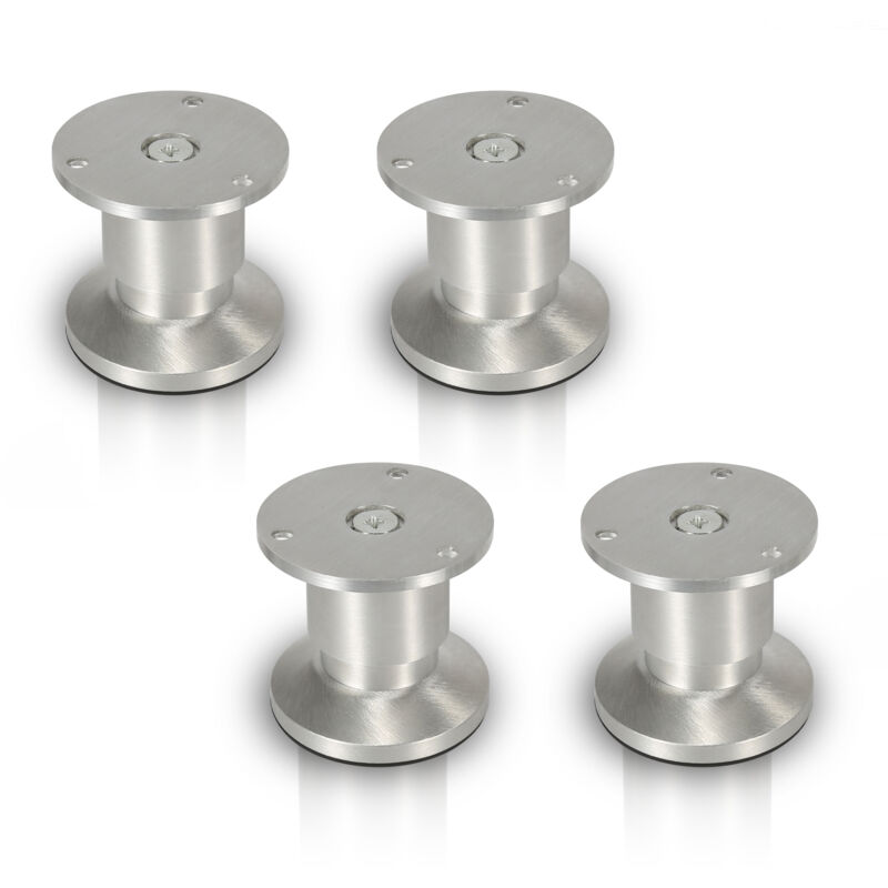 immagine 0 del prodotto vingo swanew 8pcs mobili piedi piedi regolabili lega di alluminio 200 mm piede regolabile argento