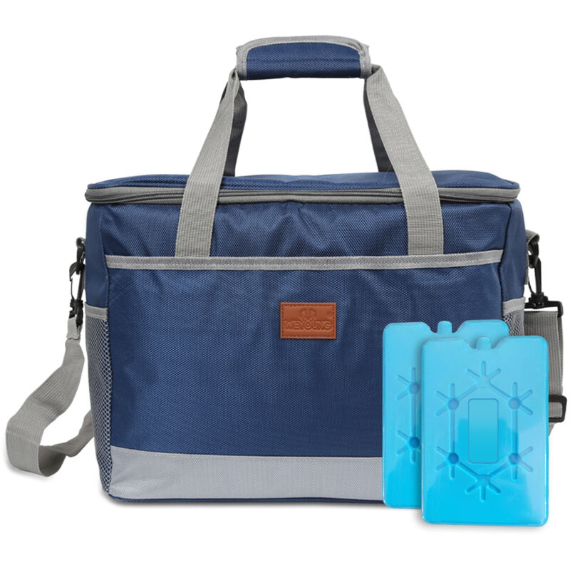 foto del prodotto vingo swanew borsa isotermica 15l borsa da picnic pieghevole, grande capacit , impermeabile, borsa da pranzo refrigerata ufficio scuola picnic